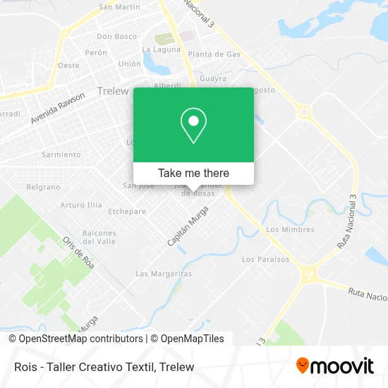 Rois - Taller Creativo Textil map
