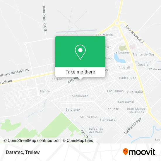 Datatec map