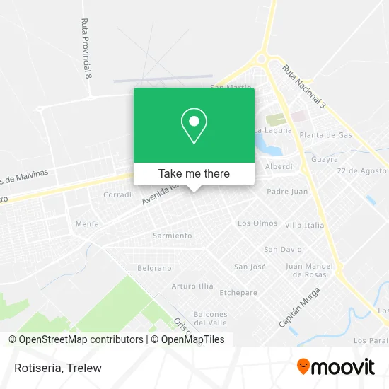 Rotisería map