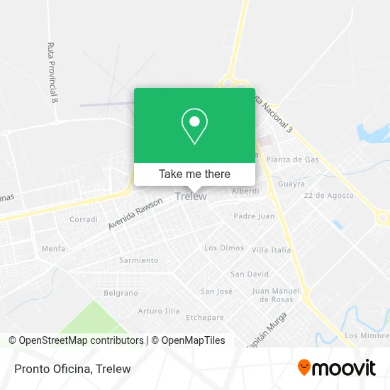 Pronto Oficina map