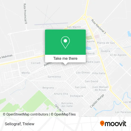 Sellograf map