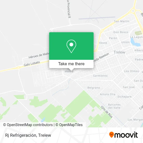 Rj Refrigeración map