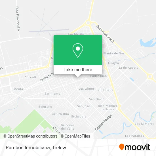 Rumbos Inmobiliaria map