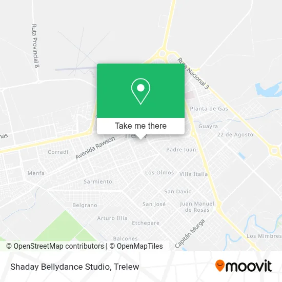 Shaday Bellydance Studio map