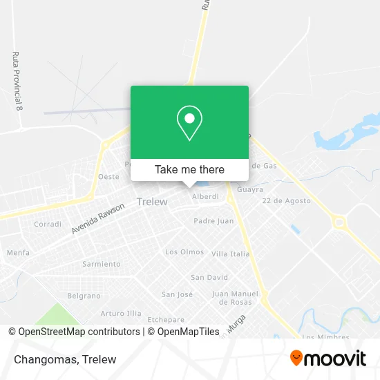 Changomas map
