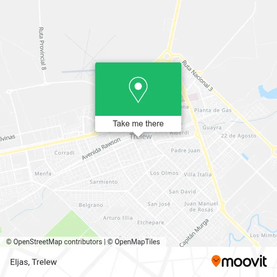 Eljas map