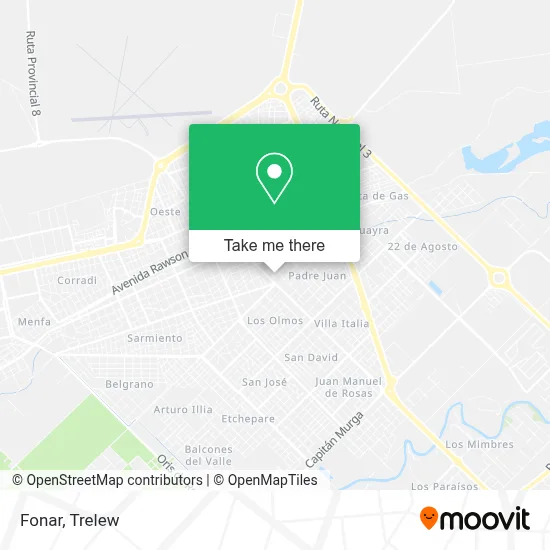 Fonar map