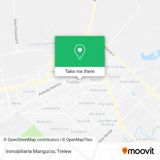 Inmobiliaria Mangucio map
