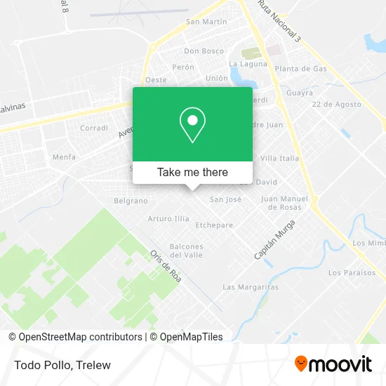 Todo Pollo map