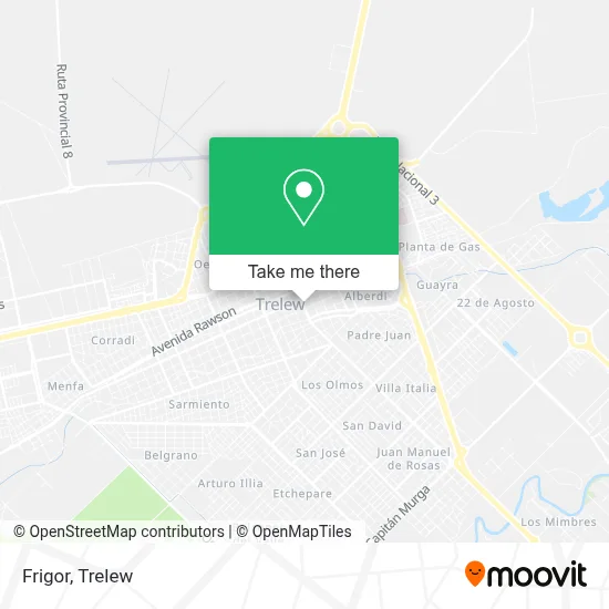 Frigor map