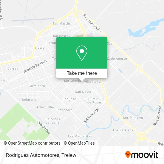 Rodriguez Automotores map