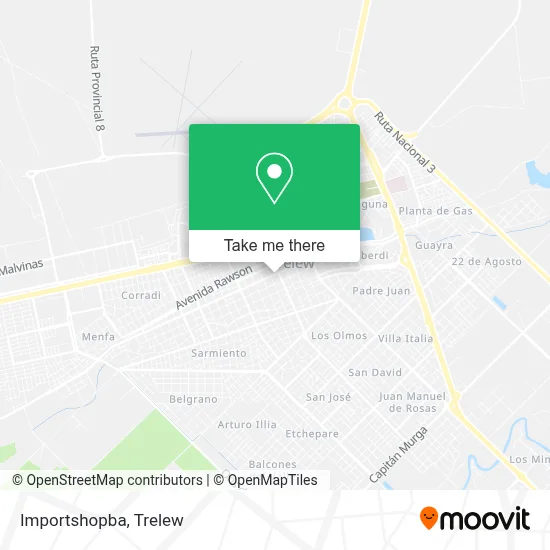 Importshopba map