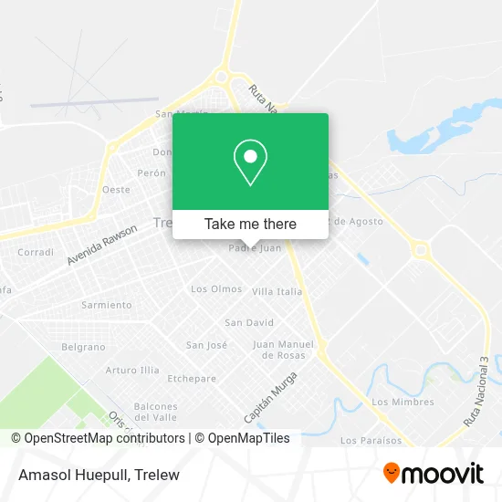 Amasol Huepull map