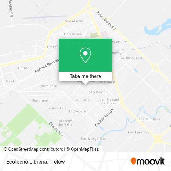 Ecotecno Librería map