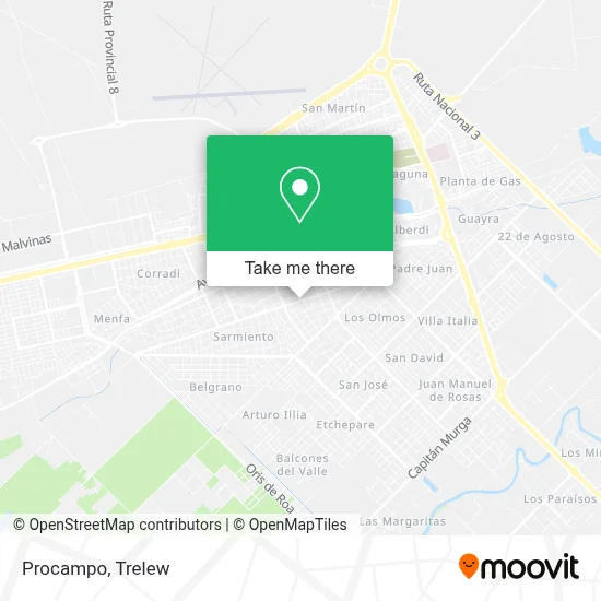 Procampo map