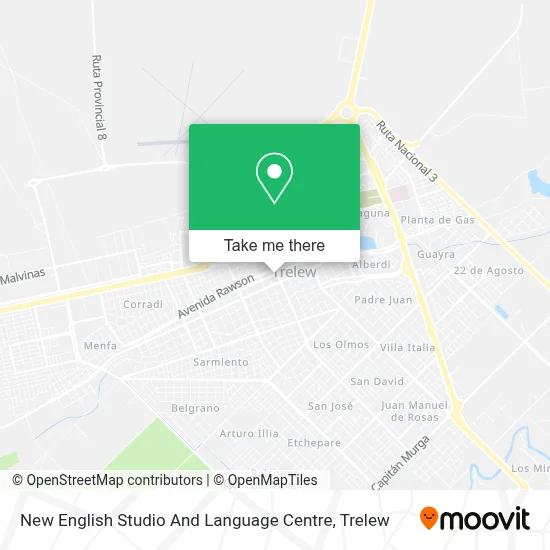 New English Studio And Language Centre map