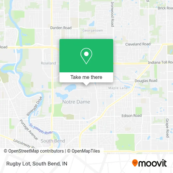 Rugby Lot map