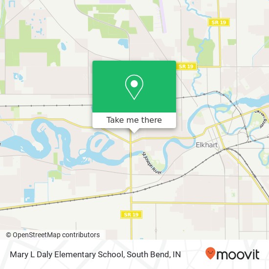 Mapa de Mary L Daly Elementary School