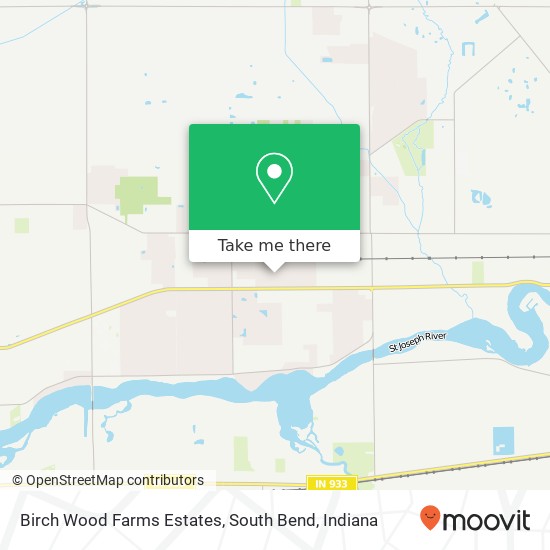 Mapa de Birch Wood Farms Estates