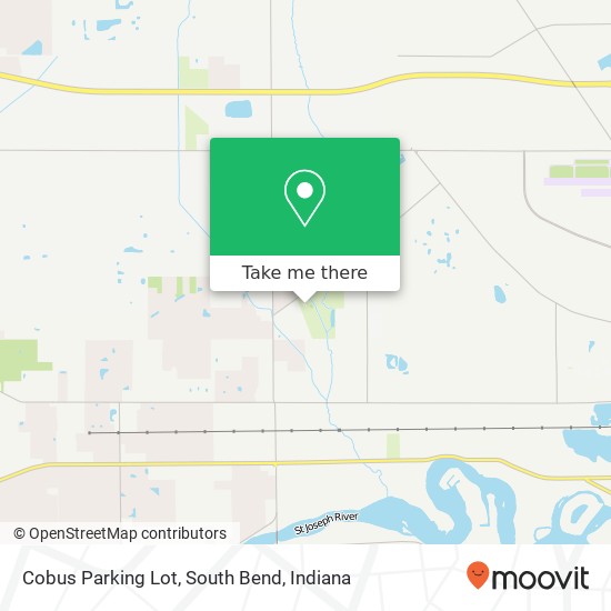 Mapa de Cobus Parking Lot