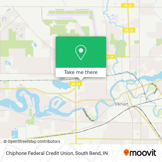 Chiphone Federal Credit Union map