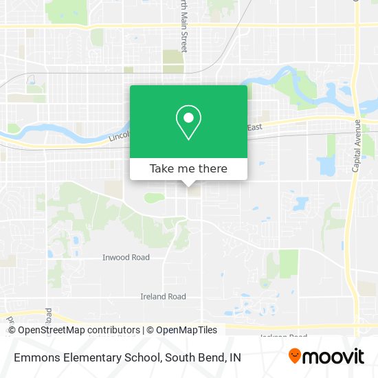 Mapa de Emmons Elementary School