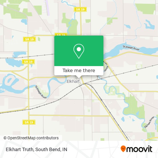 Elkhart Truth map