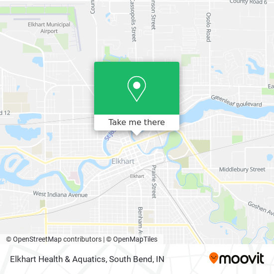 Mapa de Elkhart Health & Aquatics