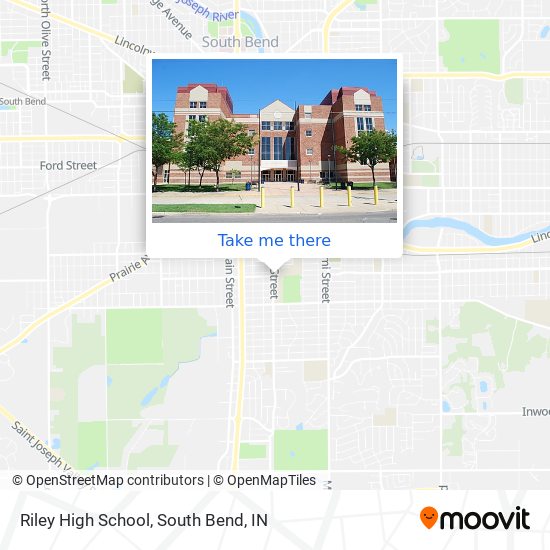 Mapa de Riley High School