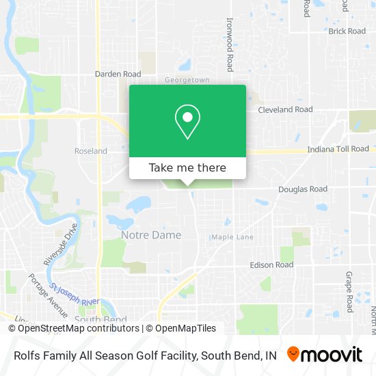 Rolfs Family All Season Golf Facility map