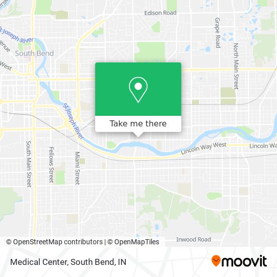 Mapa de Medical Center