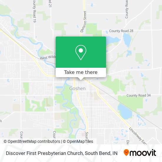Discover First Presbyterian Church map