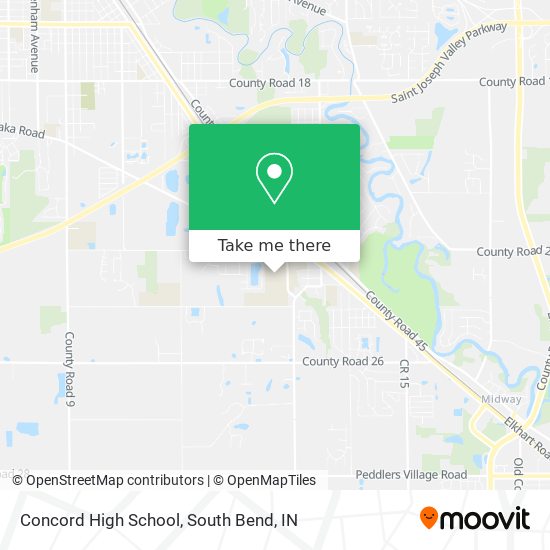 Concord High School map