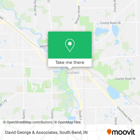 Mapa de David George & Associates