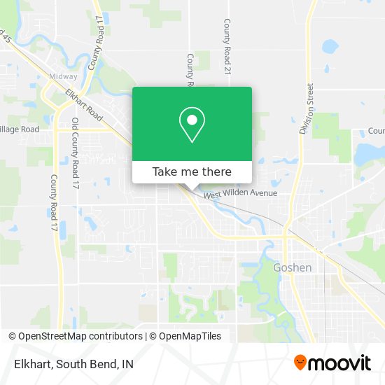 Elkhart map