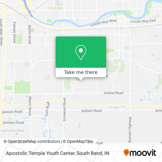 Apostolic Temple Youth Center map