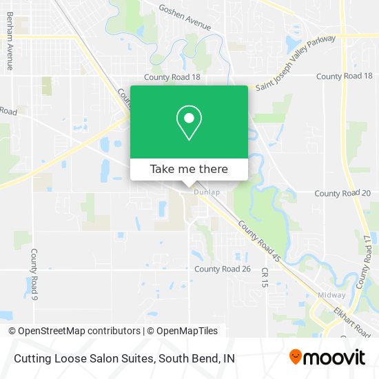 Mapa de Cutting Loose Salon Suites