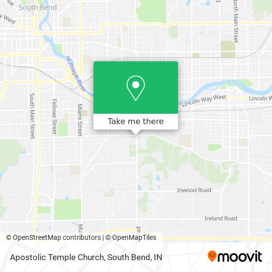 Apostolic Temple Church map