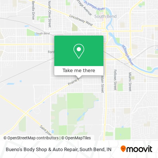 Mapa de Bueno's Body Shop & Auto Repair