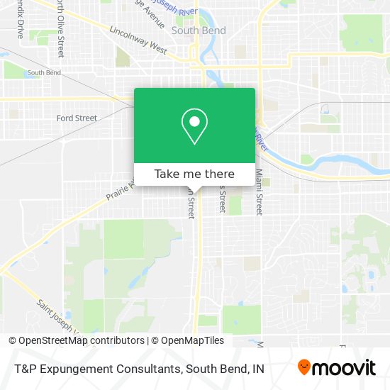 Mapa de T&P Expungement Consultants