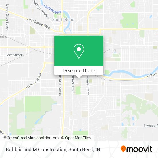 Bobbiie and M Construction map