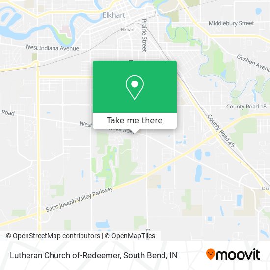 Mapa de Lutheran Church of-Redeemer