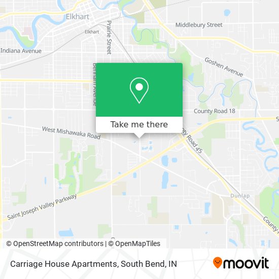 Mapa de Carriage House Apartments