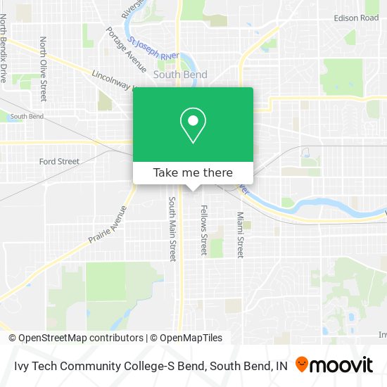 Mapa de Ivy Tech Community College-S Bend