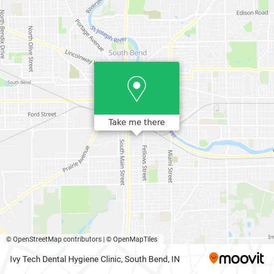 Ivy Tech Dental Hygiene Clinic map
