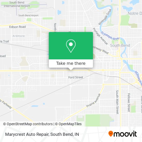 Marycrest Auto Repair map