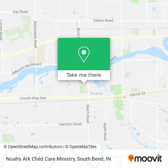 Mapa de Noah's Ark Child Care Ministry