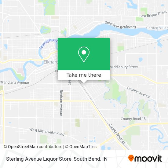 Sterling Avenue Liquor Store map