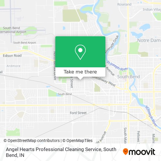 Mapa de Angel Hearts Professional Cleaning Service