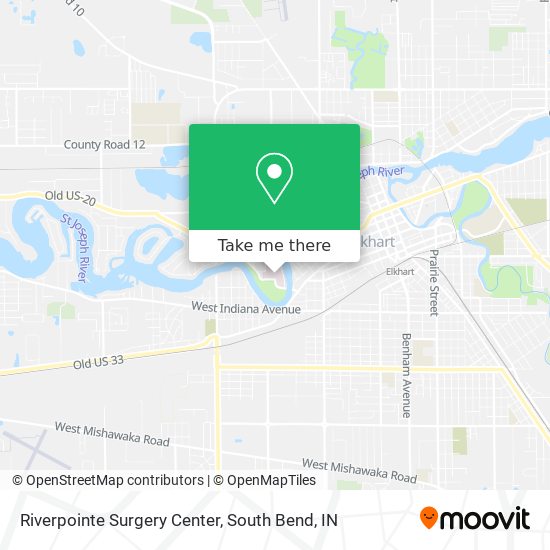 Mapa de Riverpointe Surgery Center